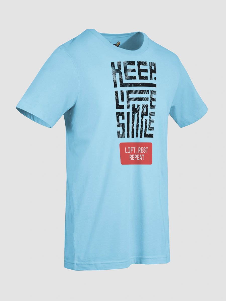 Keep Life Simple - T-Shirt - Black Text product image (85)