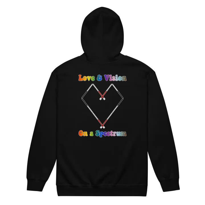Love & Vision Spectrum Zip Up Hoodie product image (1)