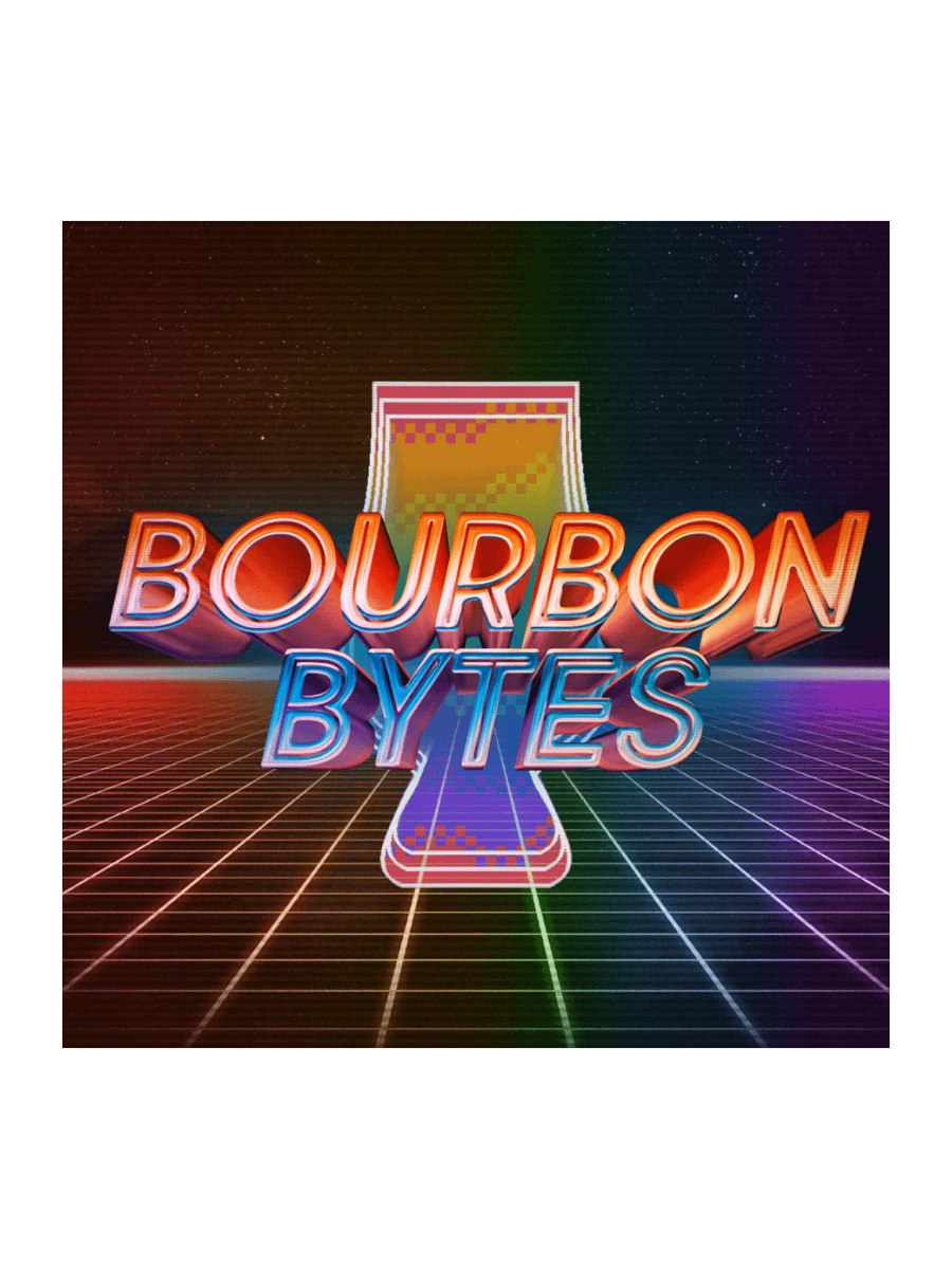 Bourbon Bytes Pride Sticker product image (1)