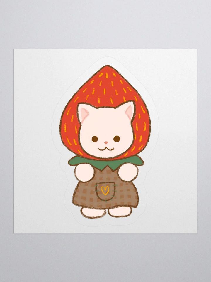 little straberry friend / sticker product image (1)