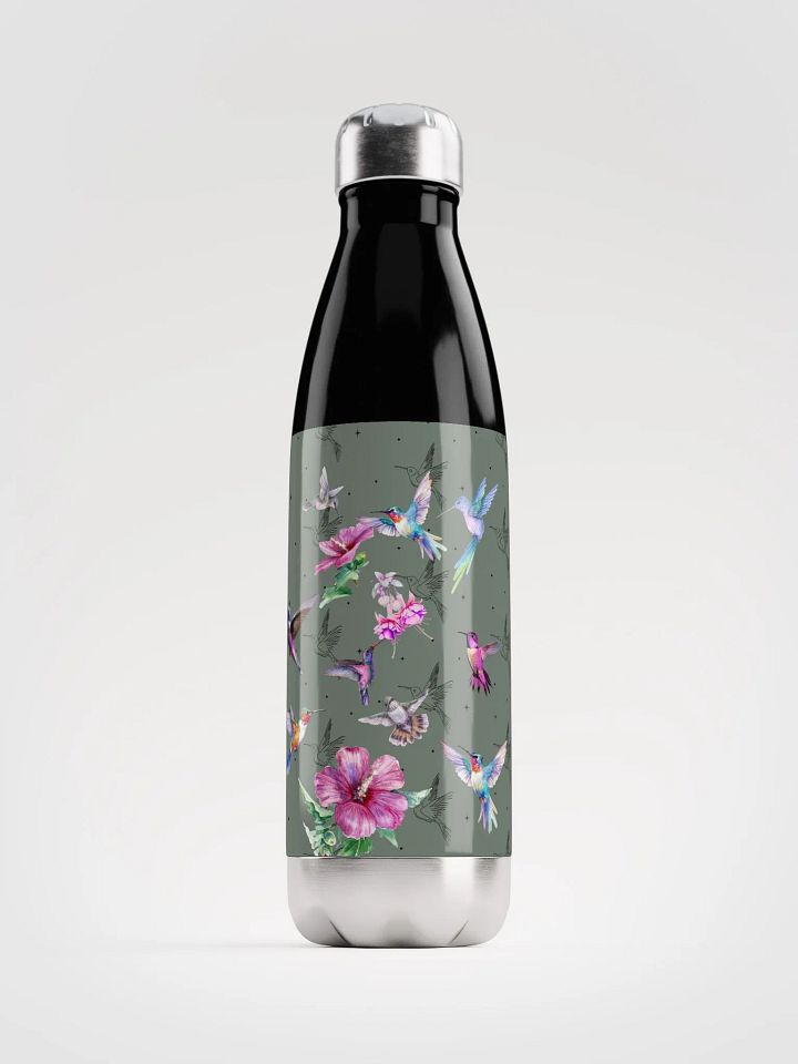 Hummingbird Haven Stainless Steel Water Bottle gift for moms nature lovers friends colleagues product image (1)