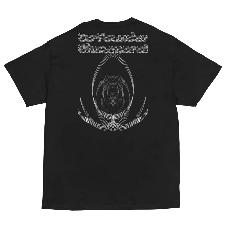 Heavyweight T-Shirti - Embroidered - Co Founder Shaumarai - White HApex Gear White Logo product image (11)