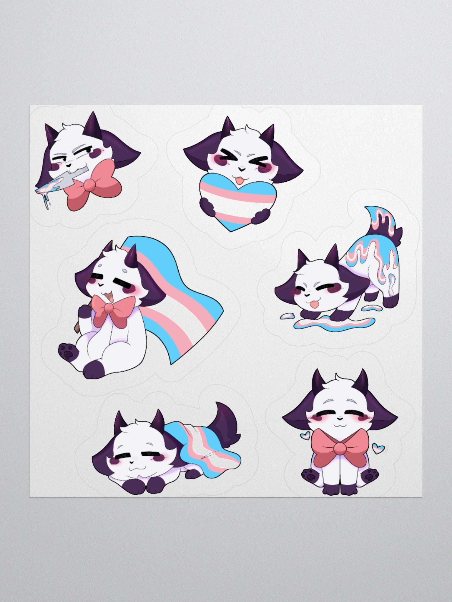 PRIDE/Transgender Sticker Sheet product image (1)