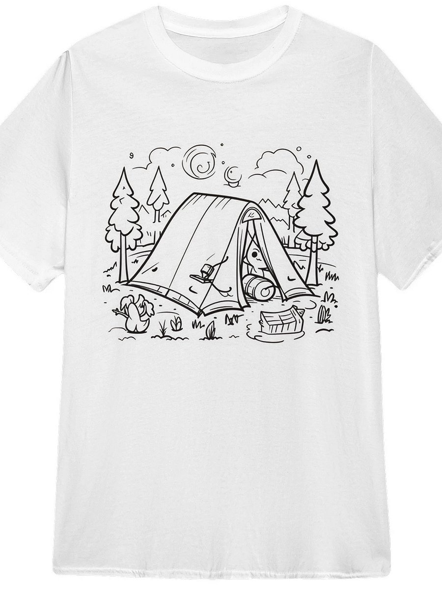 Coloring For a Camp Shirt product image (1)