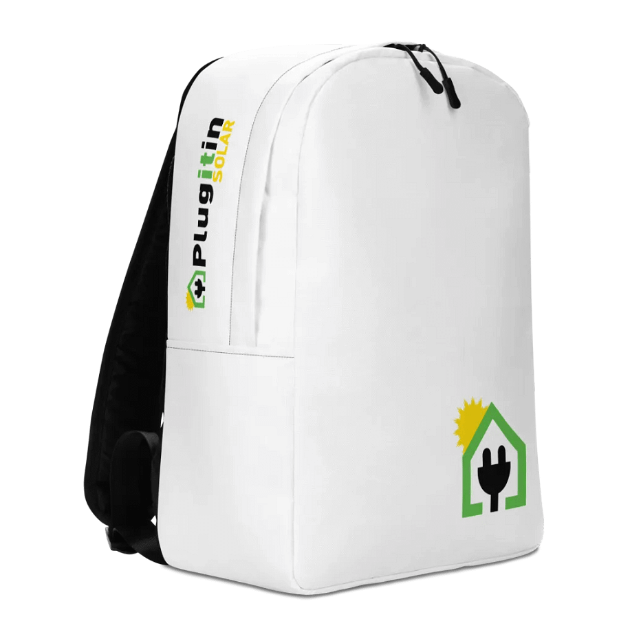 Plug It In Solar High-Quality Minimalist Backpack product image (3)