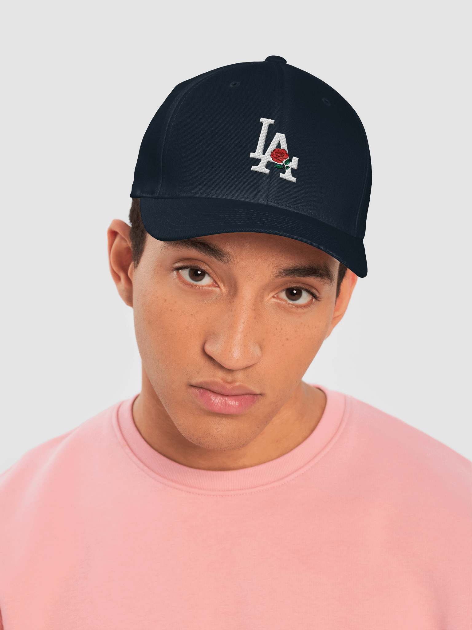 LA Rose Embroidered Flexfit® Cap product image (2)