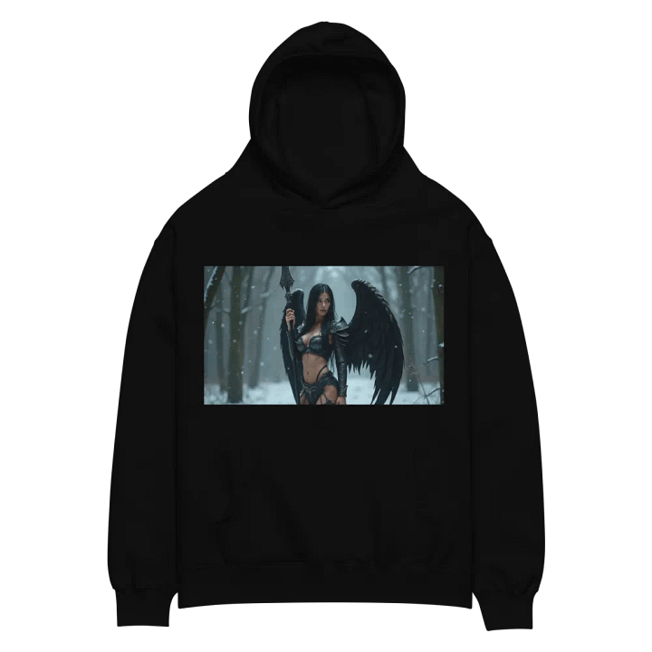 NORDIC METAL No.1 - Unisex Oversized Premium Hoodie - by VibecraftTwo product image (2)