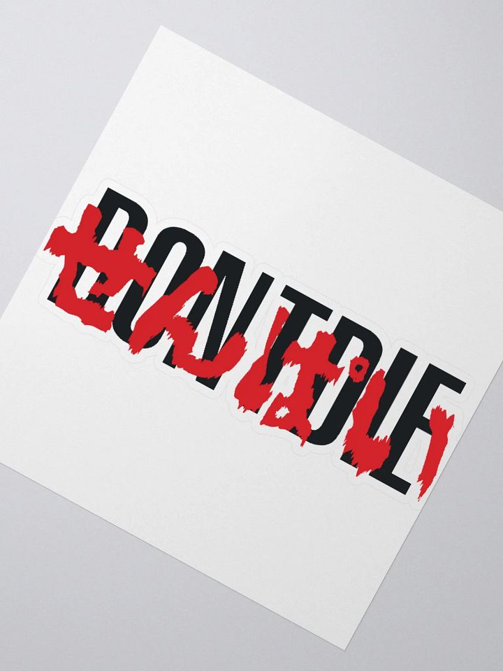 DontDie Romaji Sticker product image (2)