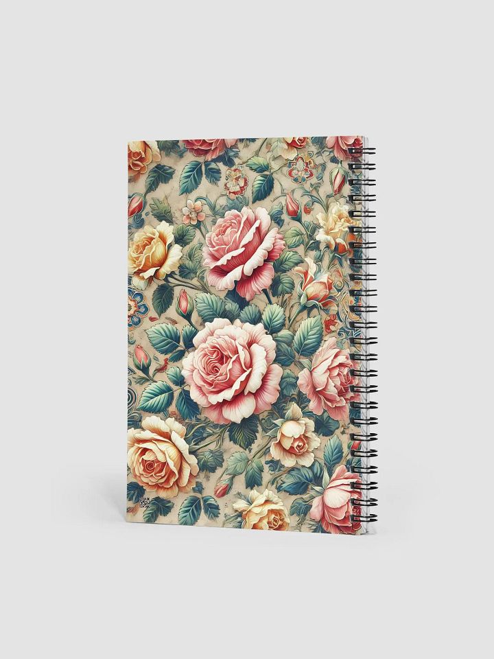 Royal Floral Spiral Notebook product image (2)