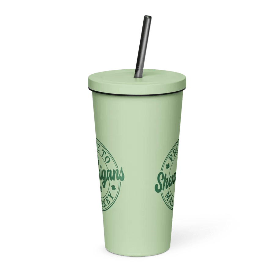 Shenanigans & Malarkey Green Insulated Tumbler product image (4)