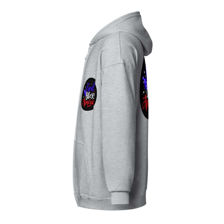 Zip Hoodie: God Bless America product image (11)