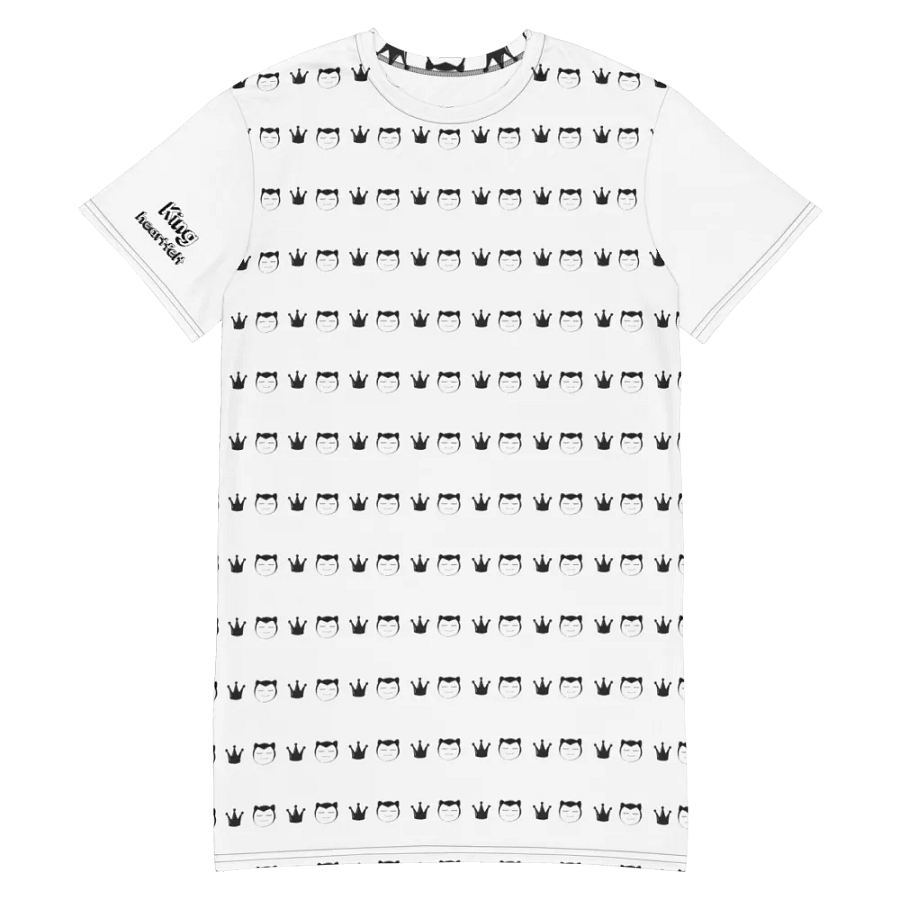 Flickering Grid All-Over T-Shirt Dress product image (12)