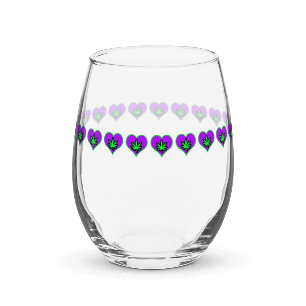 Glitchwave Stemless Wine Glass product image (5)