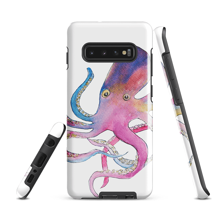 Rainbow Octopus Tough Samsung Case product image (2)