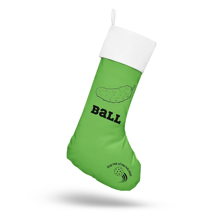 Pickleball Holiday Fun Christmas Stocking product image (2)