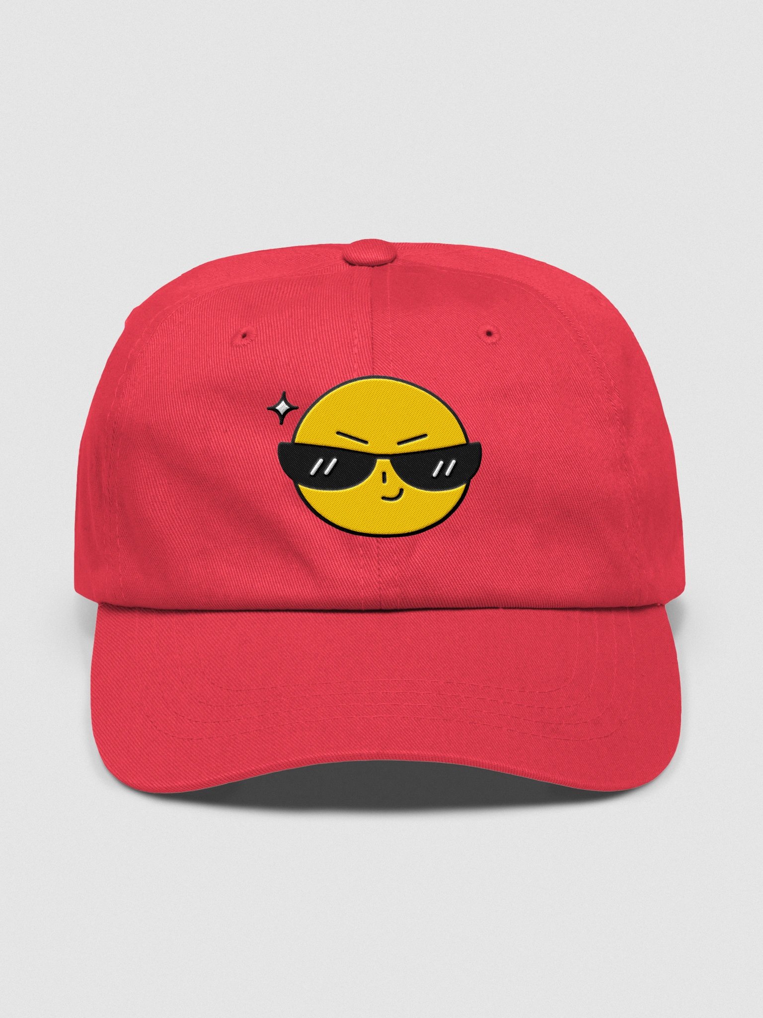 Confident Face Yellow Dad Hat product image (1)