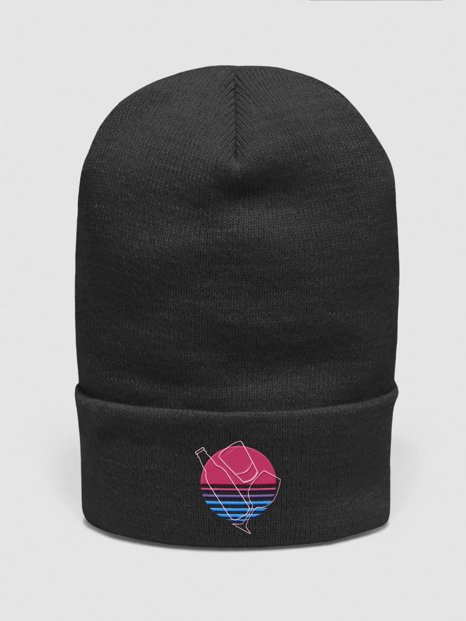 Beer Wine Spirits Trio logo Beanie product image (2)