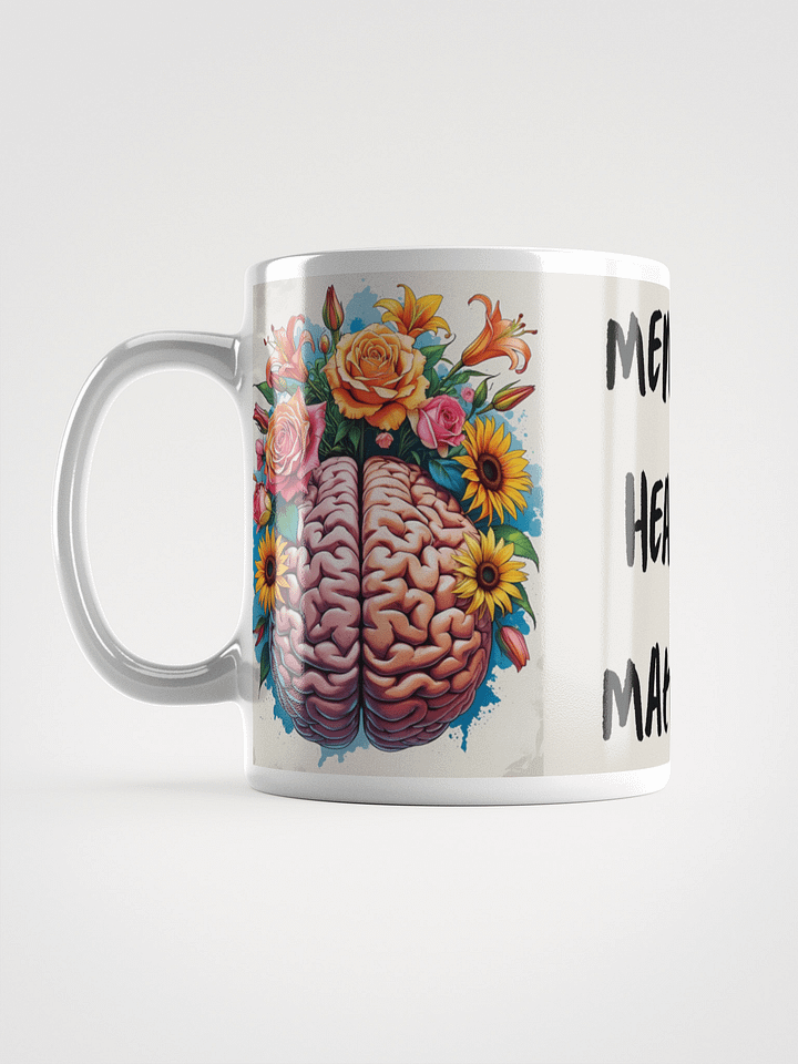 Floral Mental Health Mug product image (1)