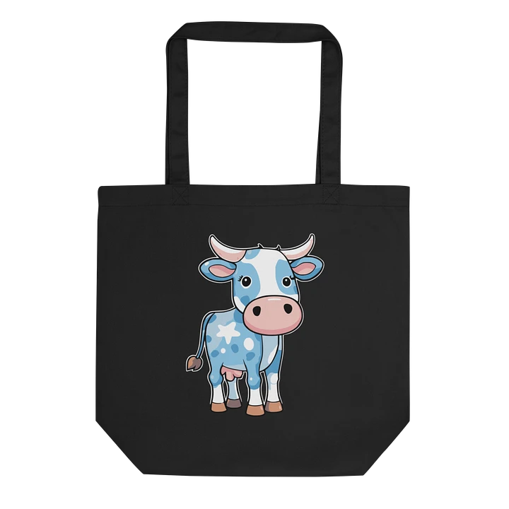 Blue Cow Eco Tote Bag product image (2)