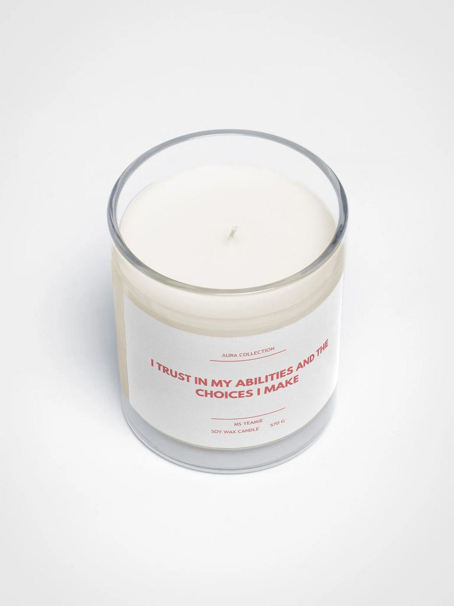 AURA COLLECTION Soy Wax Candle: Trust Your Abilities product image (3)