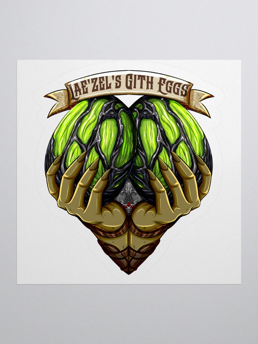 Lae'zel Gith Eggs Stickers product image (2)