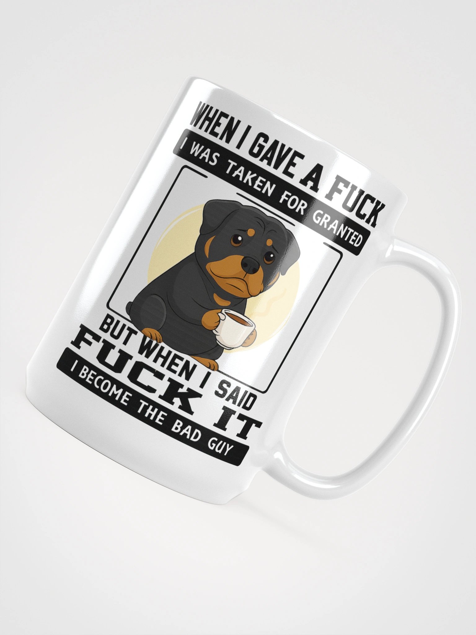 Sarcastic Rottweiler Coffee Mug product image (5)