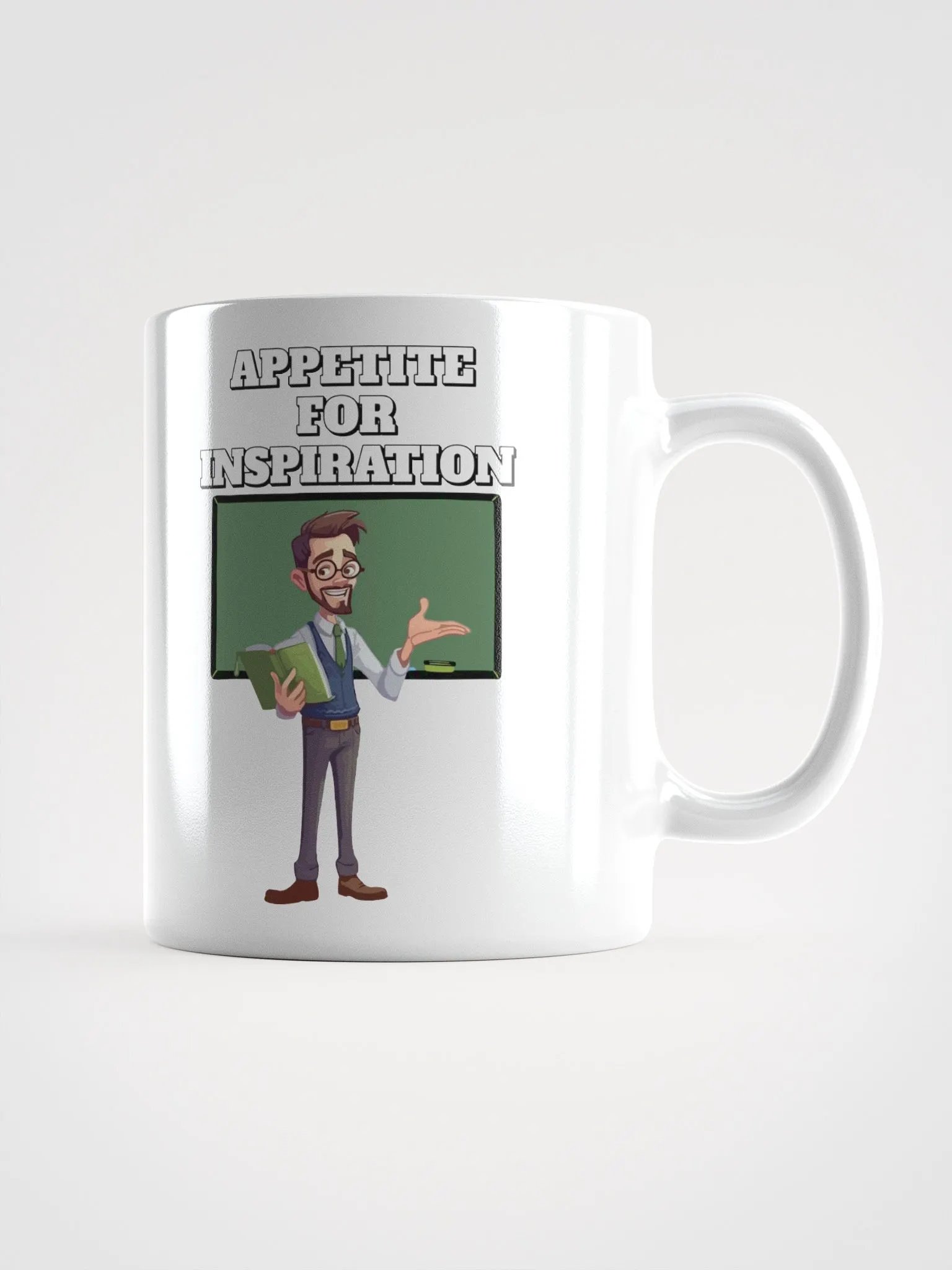 Appetite For Inspiration - Motivation and Inspirational White Coffee Mug product image (10)