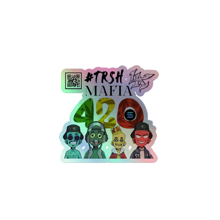 TRSH Mafia 420 Celebration Sticker product image (1)