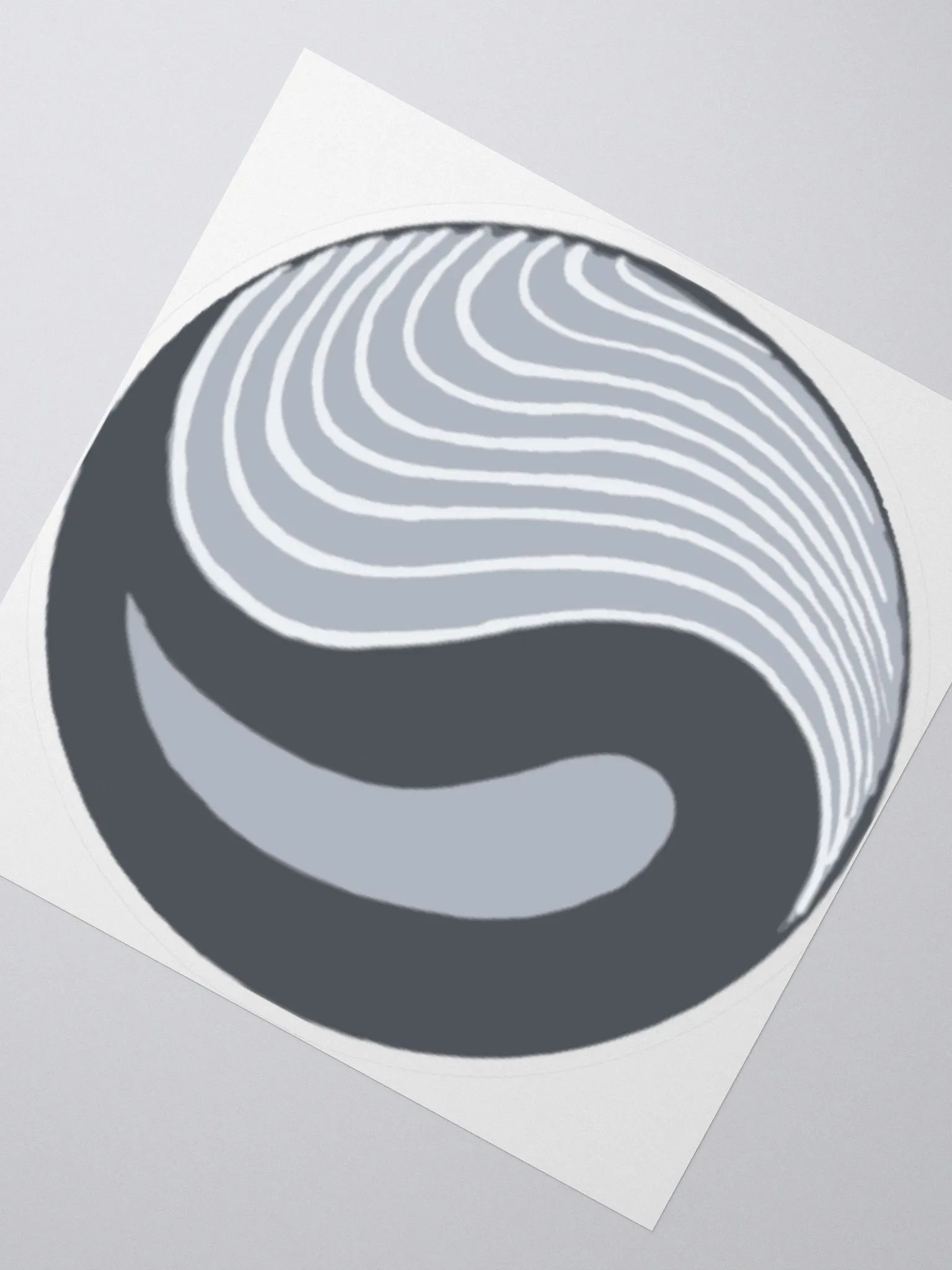 Die-cut Logo sticker product image (2)