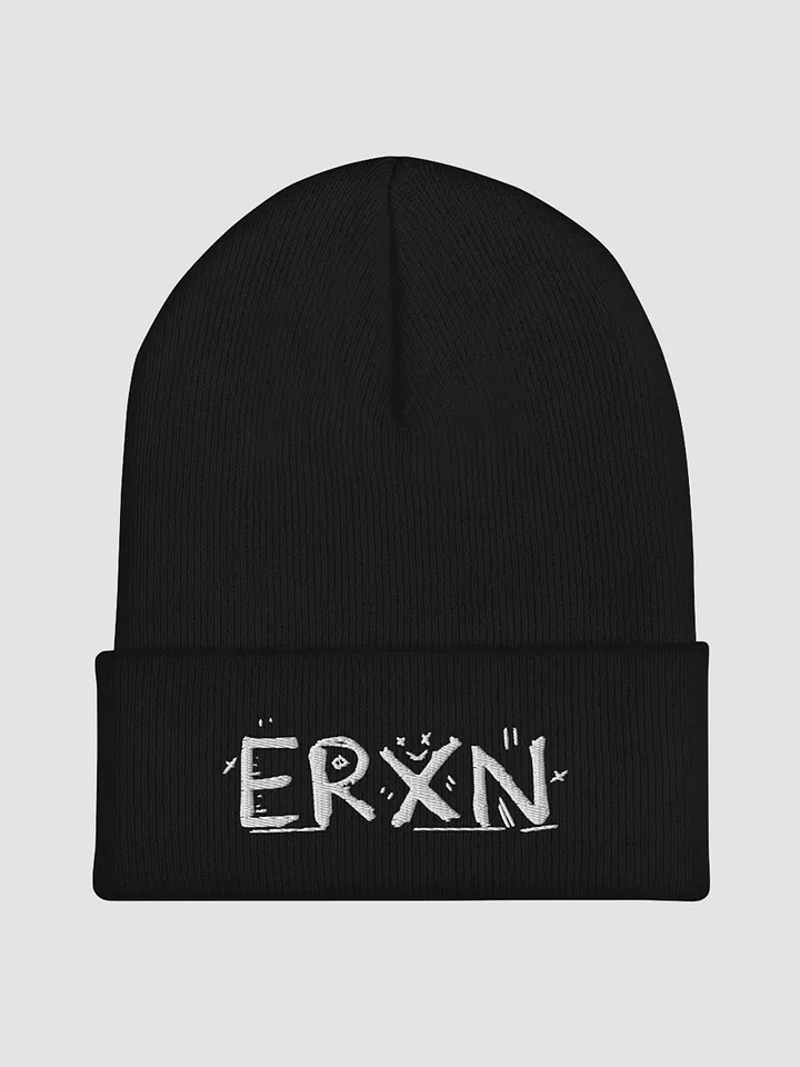 [ERXN] Cuffed Beanie (Embroidered) product image (1)