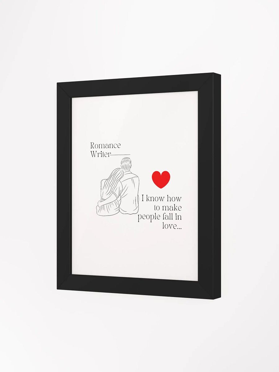Romance Writer Framed Poster product image (88)