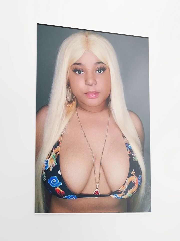 Blonde Babe - Matte Poster product image (2)