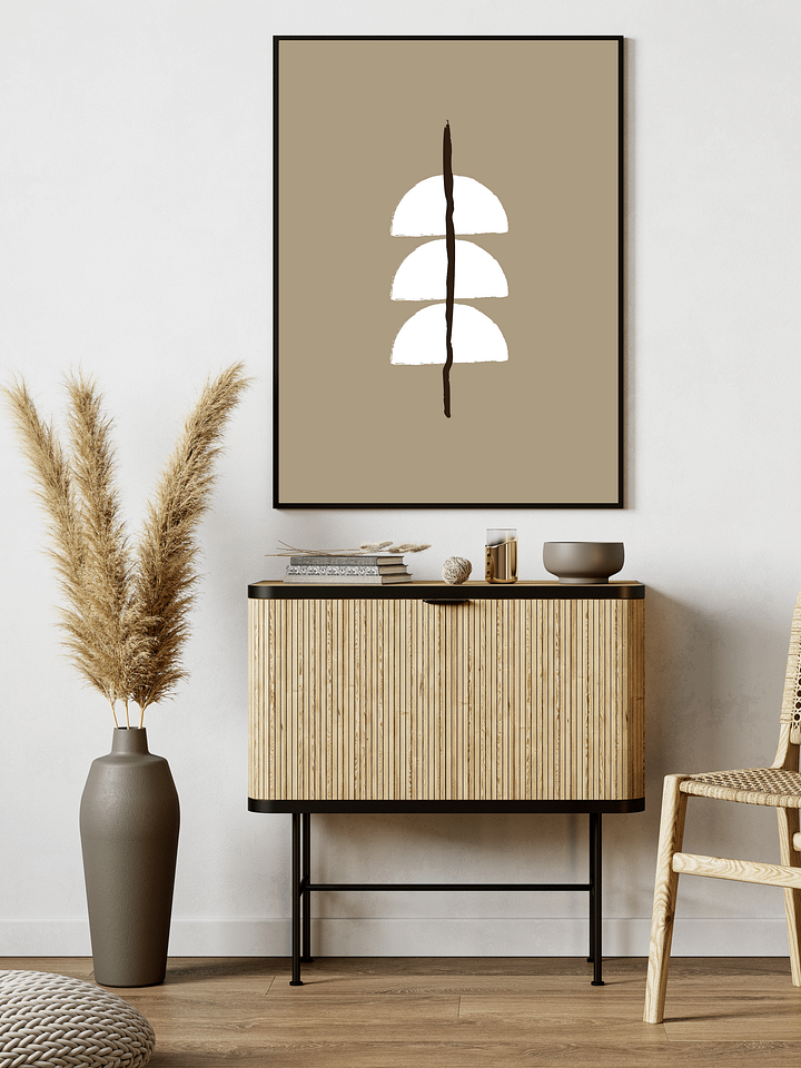 Harmony Halves Matte Poster (frame not included) product image (1)