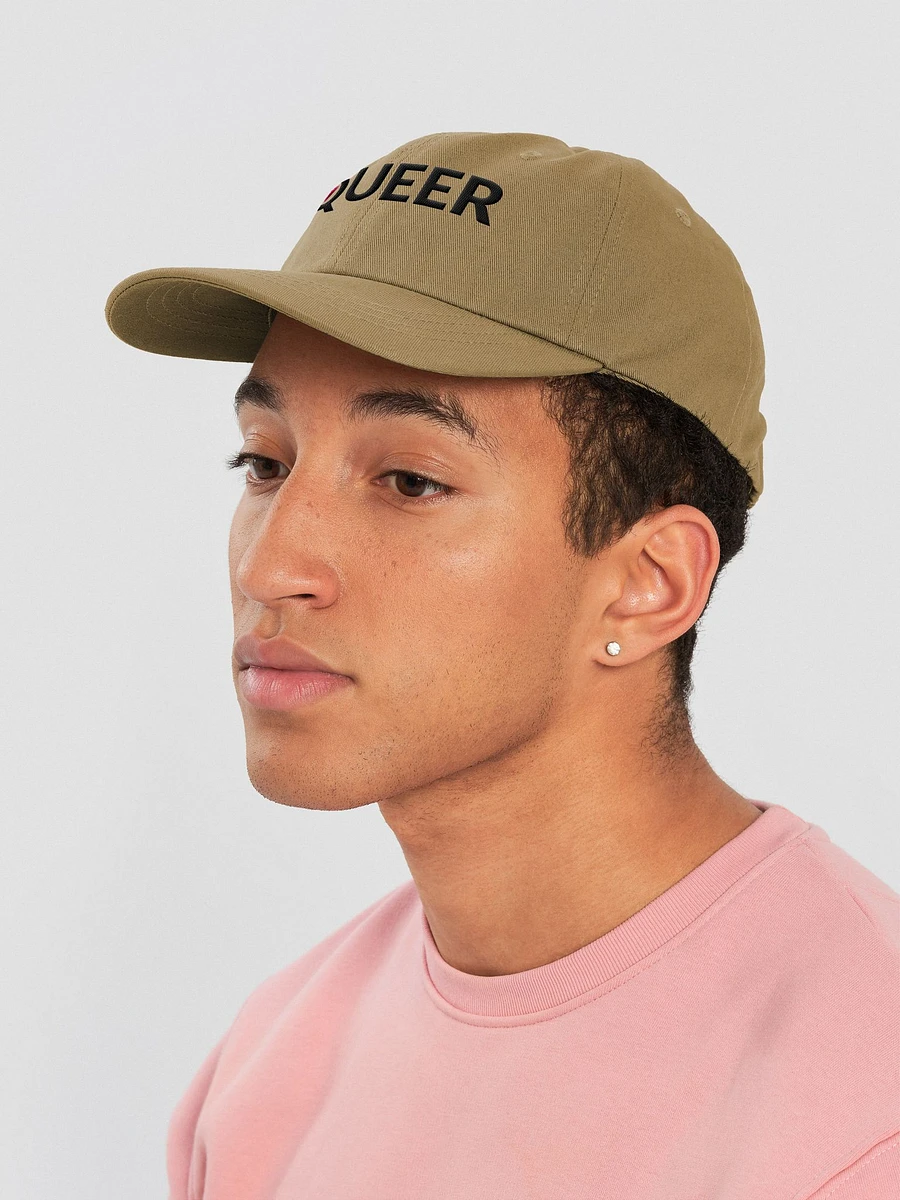 Queer Pride - Black - Embroidered Hat product image (7)