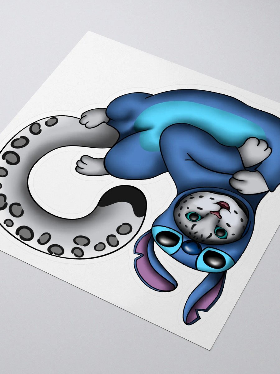 Snow Meow Stitch 1 Sticker product image (7)