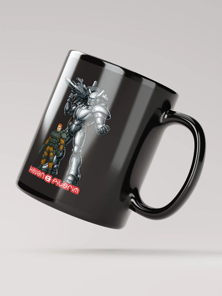 RIFTS: Kevan & Pilgrim Black Glossy Mug product image (4)