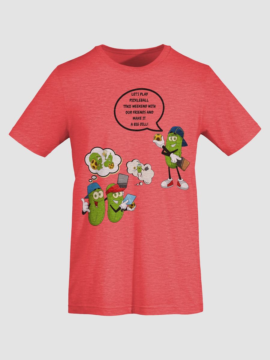 Pickleball Make It A Big Dill Supersoft T-Shirt product image (72)