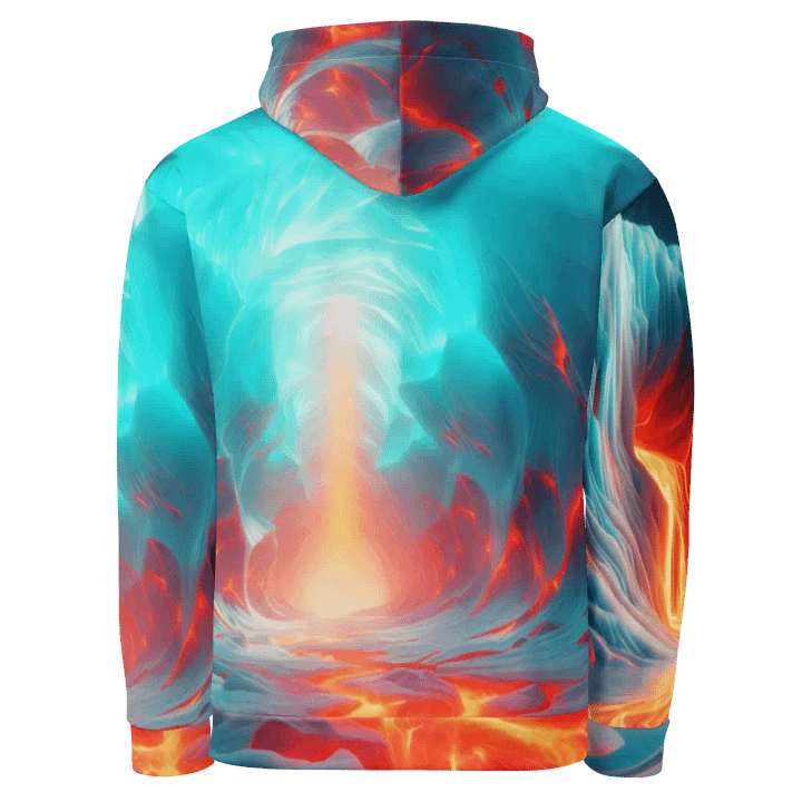 Fire and Ice - Molten Lava Meets Ice #3 product image (2)