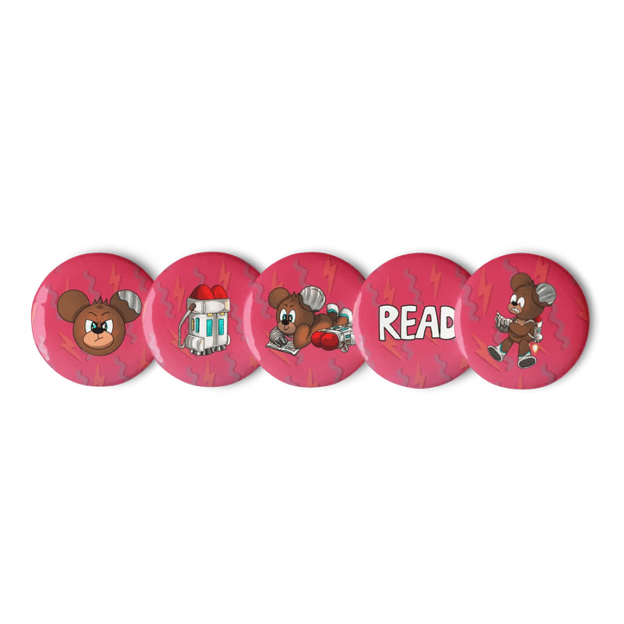 Kid Kuma Collectible Pin Set product image (2)