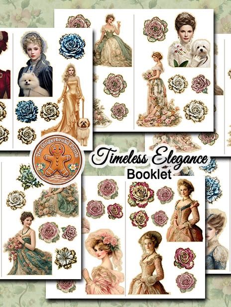 Timeless Elegance Ephemera Booklet Digital download product image (3)