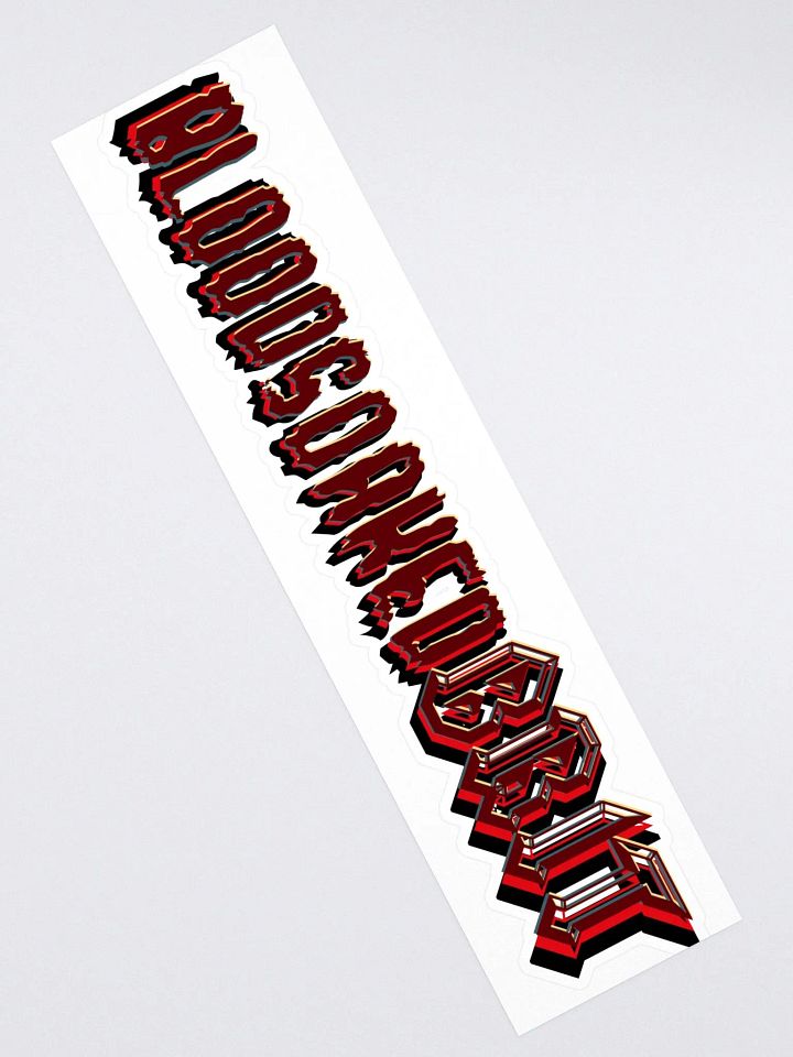 BloodSoakedBrit Vinyl Sticker 💥 product image (2)