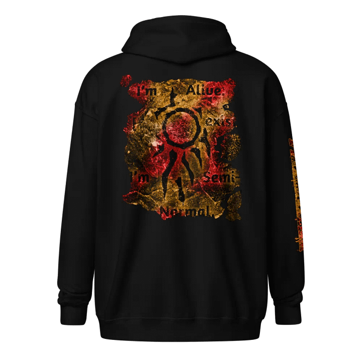Semi-Normal Zip Up Hoodie product image (1)