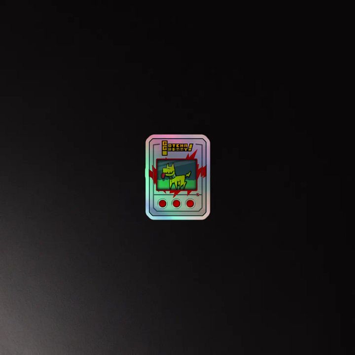 Gotcha Gremmy! [RARE White/Red] - Sticker product image (2)
