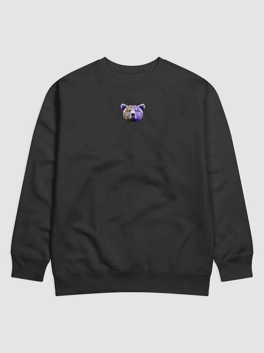 Geometric Bear Face Premium Sweatshirt product image (1)