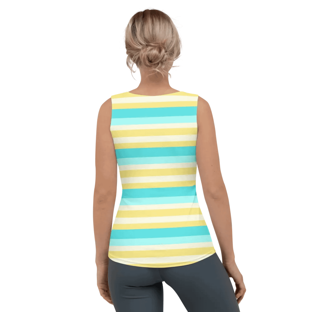 Bright Breeze Striped Women's Tank Top product image (4)