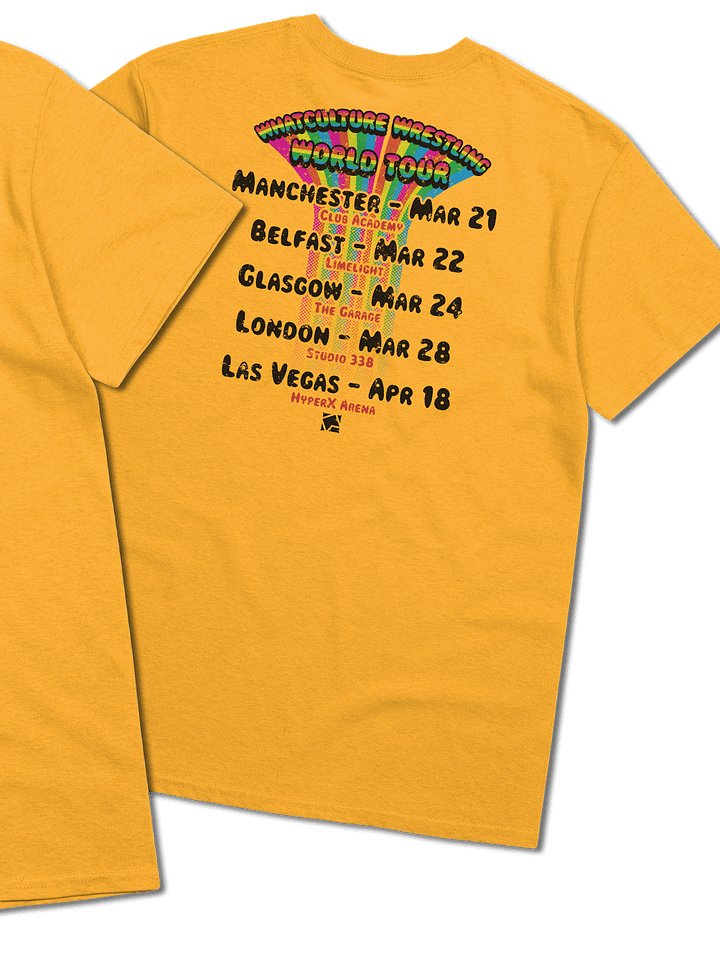 WhatCulture Wrestling World Tour T-Shirt product image (2)