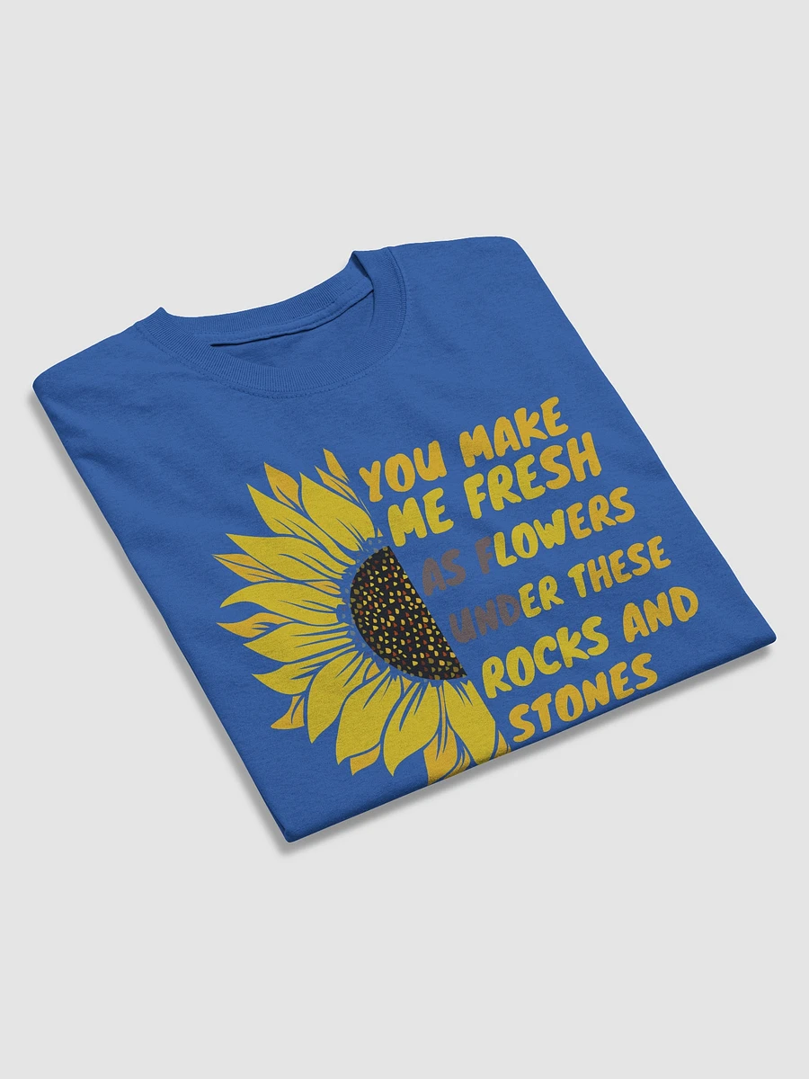 UNDER THESE ROCKS AND STONES SUNFLOWER TEE product image (43)