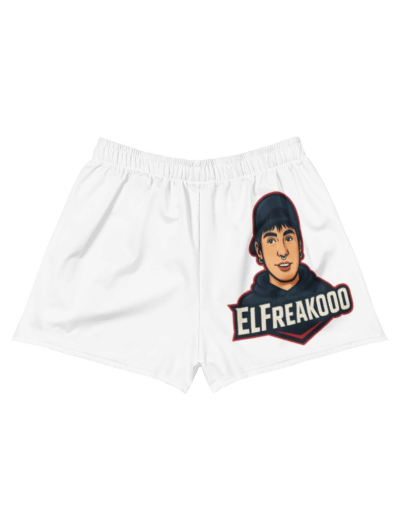 ElFreakooo White Athletic Shorts product image (3)