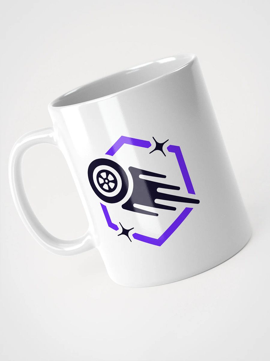 White Ceramic Mug (Color Logo) product image (3)