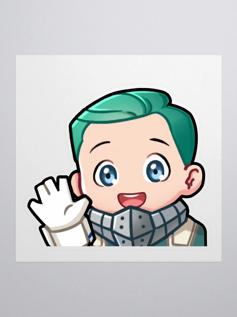 HELLO - Large Sticker